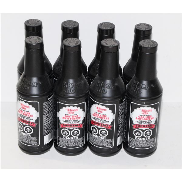 LOT OF AUTOMOTIVE FLUIDS, KLEEN FLO GAS LINE
