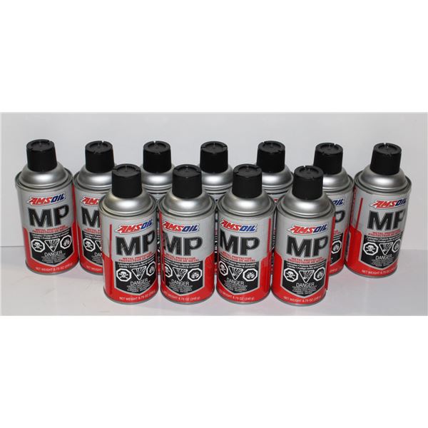 LOT OF AMSOIL MP METAL PROTECTION SPRAY CANS
