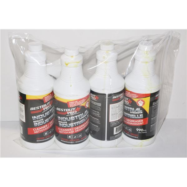 LOT OF BESTBUY PRO INDUSTRIAL STRENGTH CLEANER