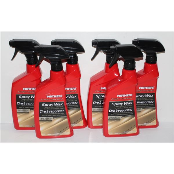 LOT OF MOTHERS SPRAY WAX