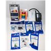 Image 1 : LOT OF ELECTRICAL ACCESSORIES, SUBMERSIBLE PUMP,