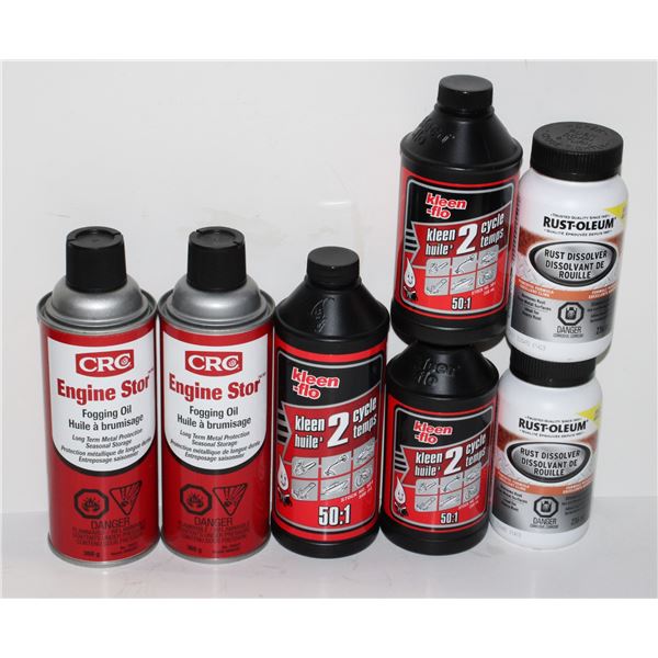 CRC ENGINE STOR FOGGING OIL, KLEEN FLO 2 CYCLE