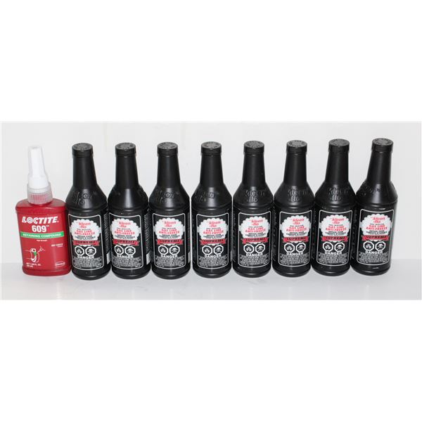 LOCTITE 609, AND KLEEN FLO GAS LINE ANTI-FREEZE