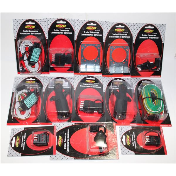 LARGE LOT OF TOWING ACCESSORIES INCLUDING