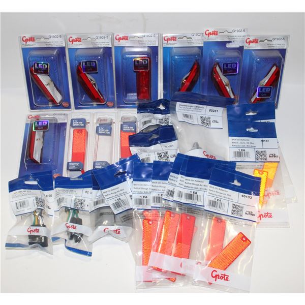 LOT OF GROTE LIGHTING AND ELECTRICAL