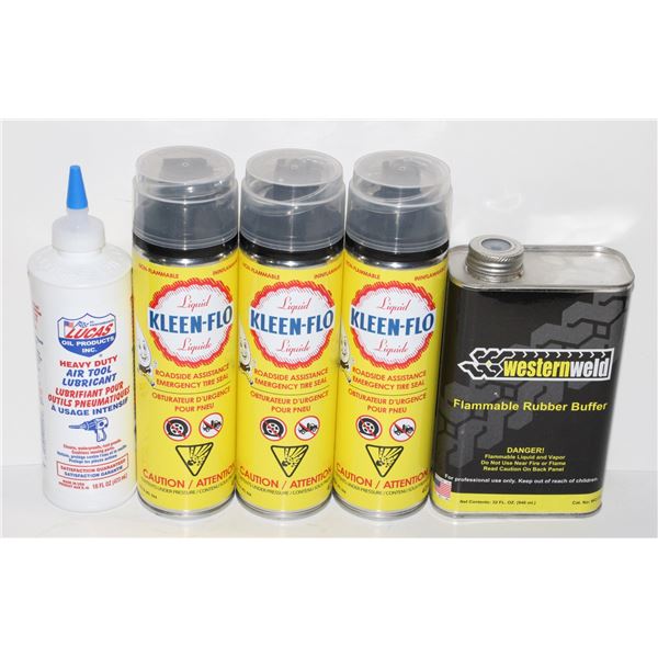 LUCAS HEAVY DUTY AIR TOOL LUBRICANT, KLEEN FLO