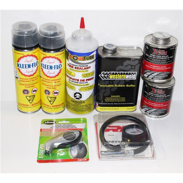 KLEEN FLO ROADSIDE ASSISTANCE EMERGENCY TIRE SEAL,
