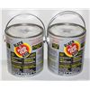 Image 1 : TWO 3.78L PAILS OF BLACK FLUID