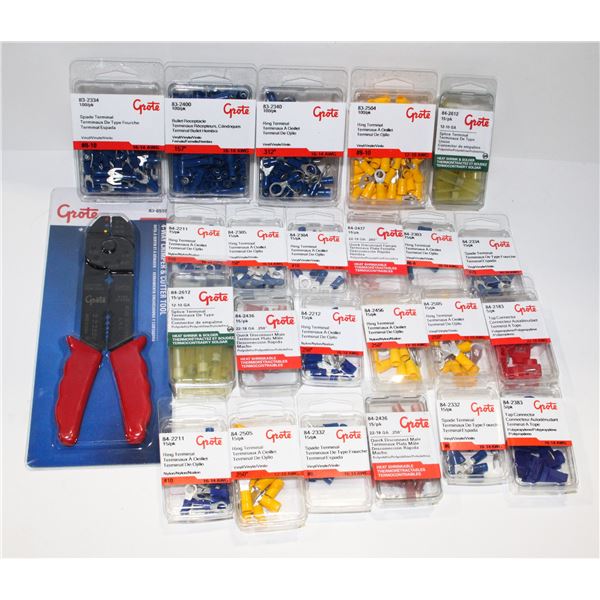 GROTE RING TERMINALS, SPLICE TERMINALS, QUICK