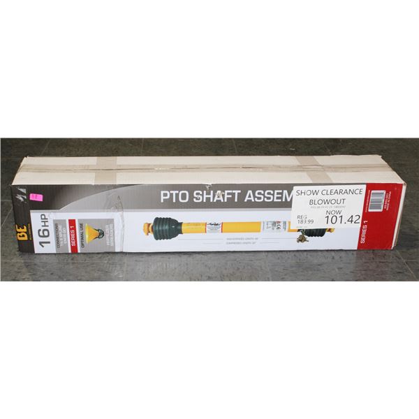 PTO SHAFT ASSEMBLY SERIES 1