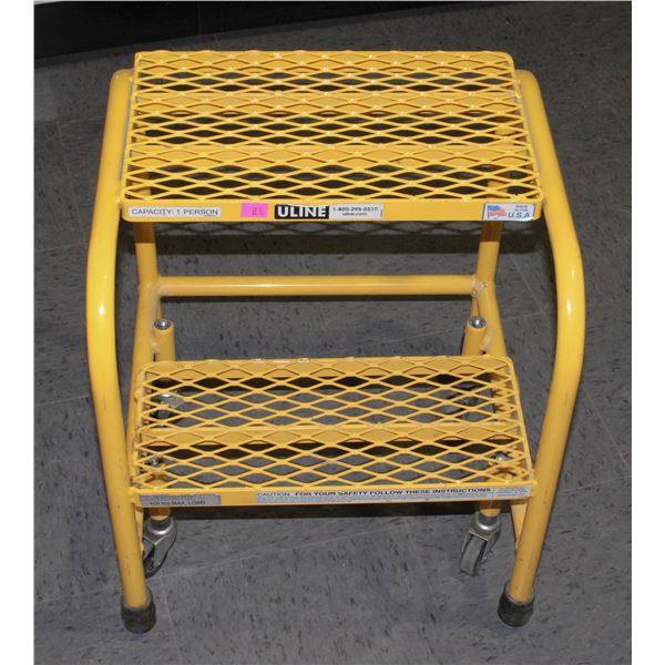ULINE ROLLING STAIR PLATFORM