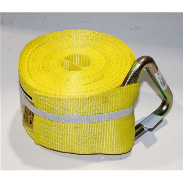 4" X 30' D RING WINCH STRAP