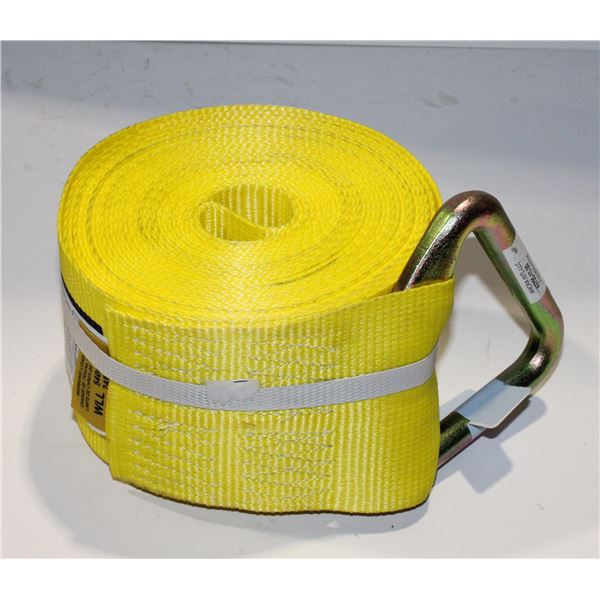 4" X 30' D RING WINCH STRAP