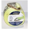 Image 1 : 4" X 30' D RING WINCH STRAP