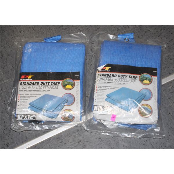 12' X 20' AND 10' X 12' STANDARD DUTY TARPS