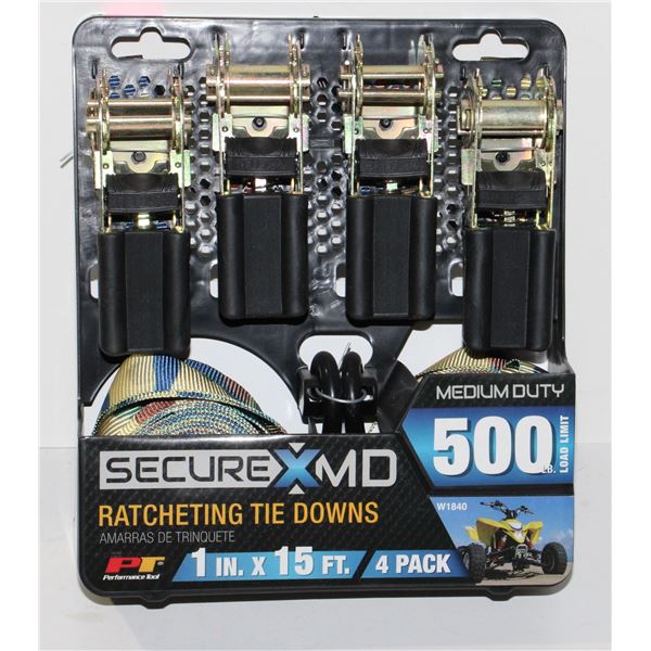 LIGHT DUTY RATCHETING TIE DOWNS