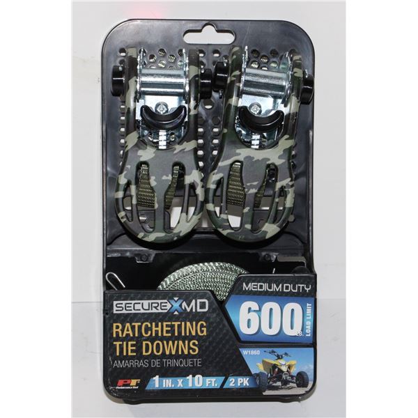 MEDIUM DITY RATCHETING TIE DOWNS
