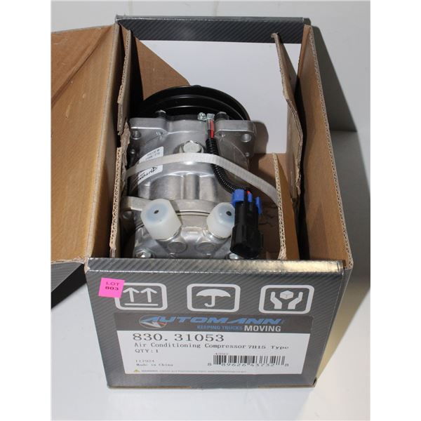 AUTOMANN AIR CONDITIONING COMPRESSOR 7H15 TYPE