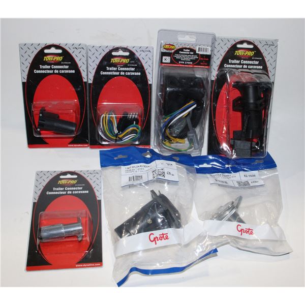 LOT OF TOWING ELECTRICAL ACCESSORIES