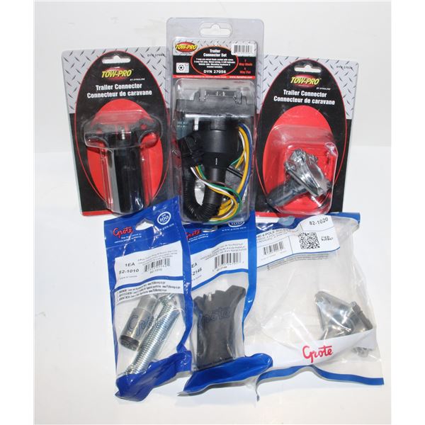 LOT OF TOWING ELECTRICAL ACCESSORIES
