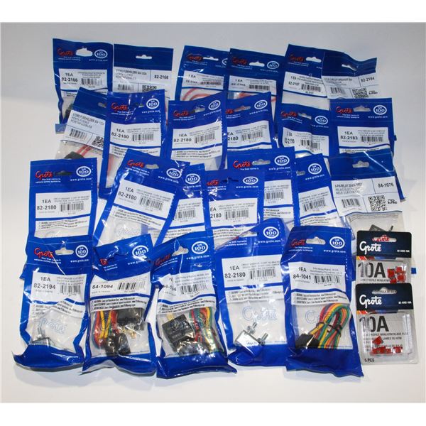 LOT OF GROTE ELECTRICAL ACCESSORIES