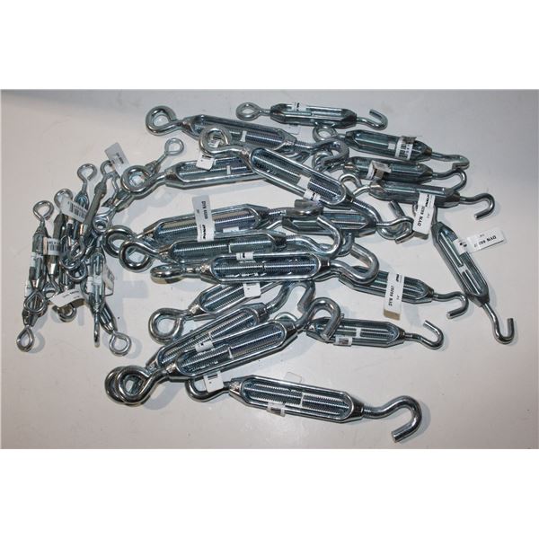 LARGE LOT OF ASSORTED TURNBUCKLES