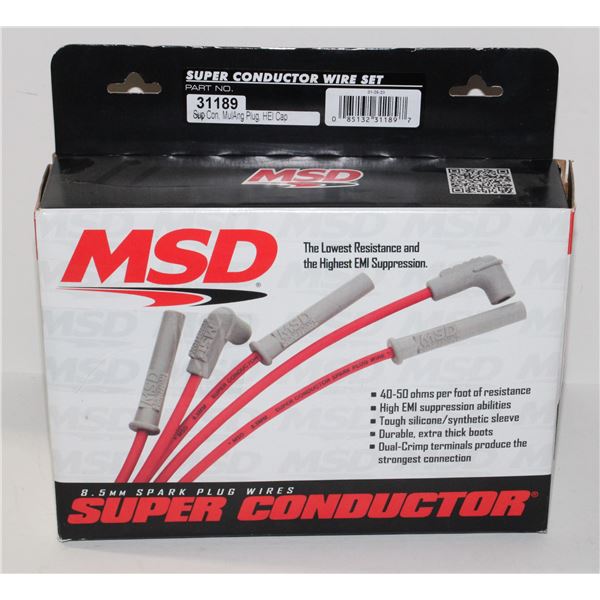 MSD 8.5MM SUPER CONDUCTOR WIRE SET