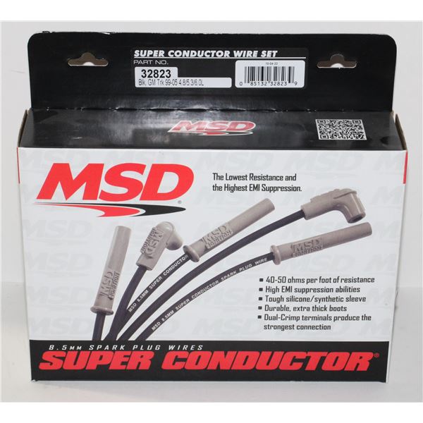 MSD 8.5MM SUPER CONDUCTOR WIRE SET