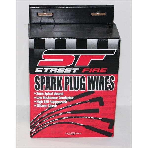 STREET FIRE SPARK PLUG WIRES PART NO 5554 UNIVERSAL