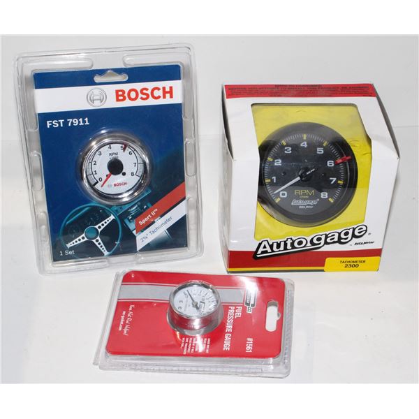 LOT OF AUTOMOTIVE GAUGES
