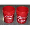 Image 1 : TWO BIG RED PAILS