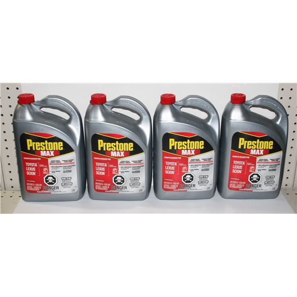 LOT OF ANTIFREEZE/ COOLANT