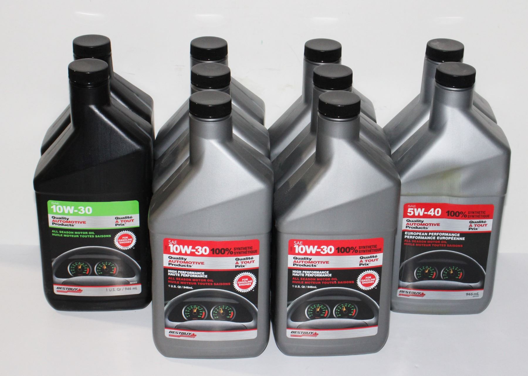Assorted Oil LOT OF ASSORTED MOTOR OIL