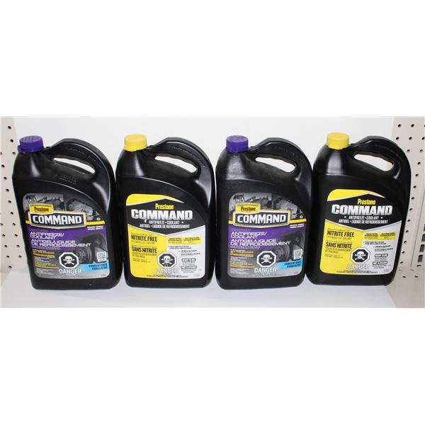 LOT OF ANTIFREEZE/ COOLANT