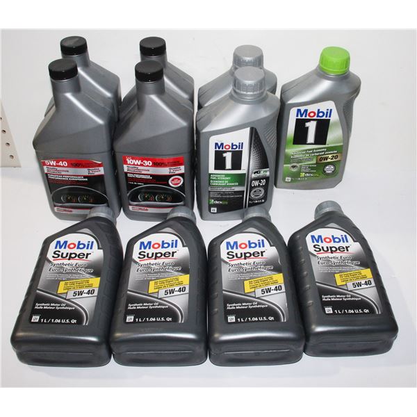 LOT OF MOTOR OIL