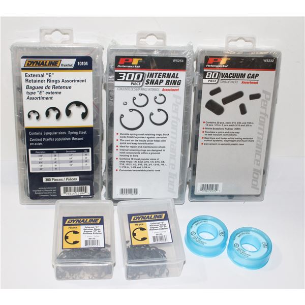 SNAP RING INTERNAL SNAP RING SET, VACUUM CAP SET,