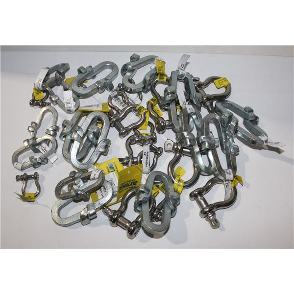 LOT OF SMALL CLEVISES AND MORE