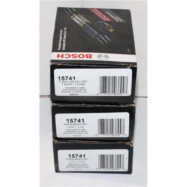 LOT OF BOSCH PREMIUM OXYGEN SENSORS INCLUDES