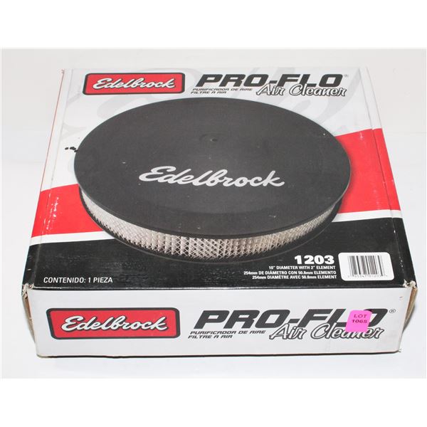 EDELBROCK PRO FLOW AIR CLEANER PART NO 1203