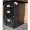 Image 1 : 24" TALL 3 DRAWER FILE CABINET