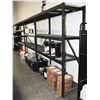 Image 1 : ADJUSTABLE/ EXPANDABLE BLACK METAL STORAGE RACKING