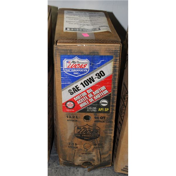 LUCAS SAE 10W-30  MOTOR OIL 22.7L