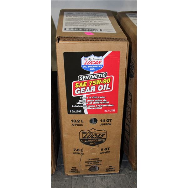 LUCAS SYNTHETIC 75W-90 GEAR OIL