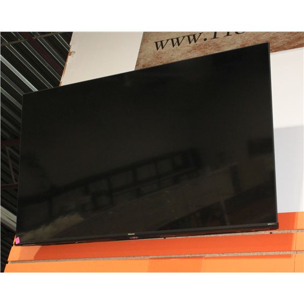 HISENSE TV WITH WALL MOUNT, NO BASE OR REMOTE