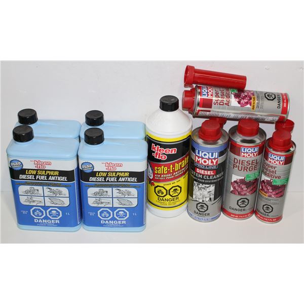LOT OF KLEEN FLO LOW SULPHUR DIESEL FUEL ANTIGEL