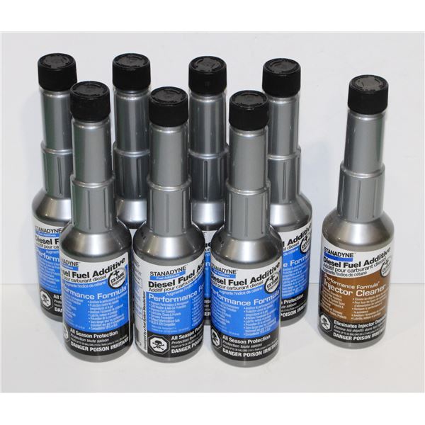 LOT OF ASSORTED DIESEL FUEL ADDITIVES