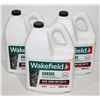 Image 1 : THREE 5L JUGS WAKEFIELD DIESEL ENGINE OIL