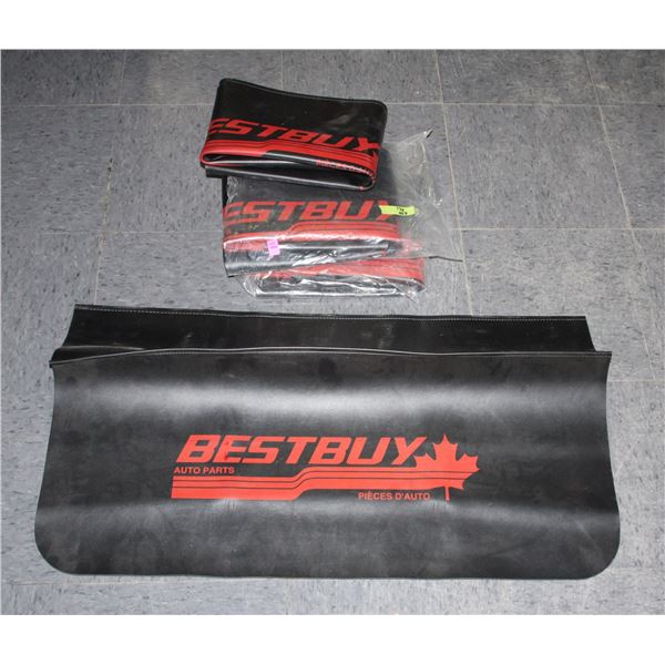 LOT OF FENDER PROTECTION COVERS