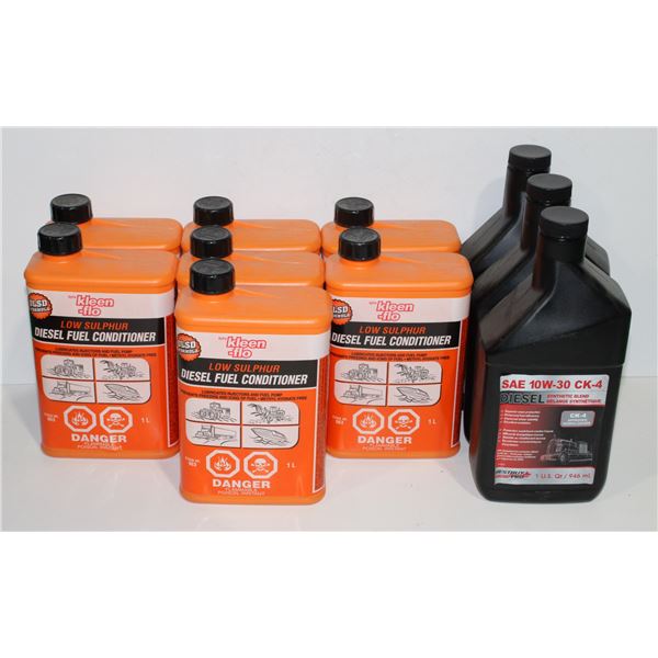 LOT OF KLEEN FLO DIESEL FUEL ADDITIVES, AND MORE