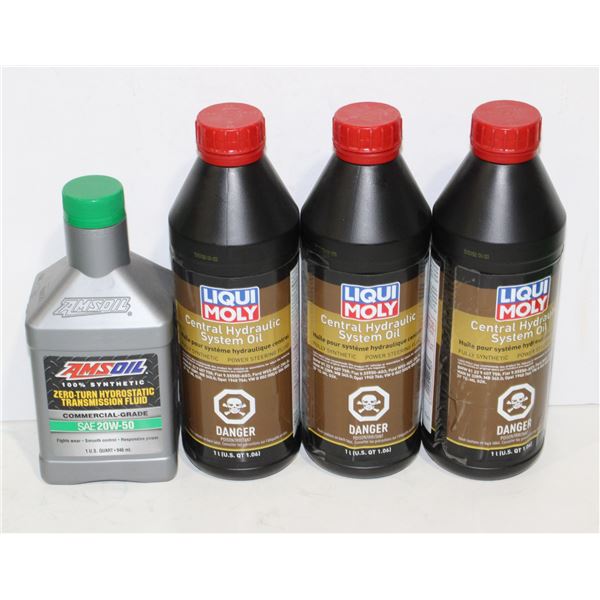 3 LIQUIMOLY CENTRAL HYDRAULIC SYSTEM OIL AND